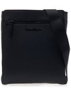 Firenze Leather Cross Bag Black - SALVATORE FERRAGAMO - BALAAN 2