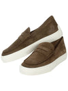 Men's Suede Loafers Brown - TOD'S - BALAAN 2