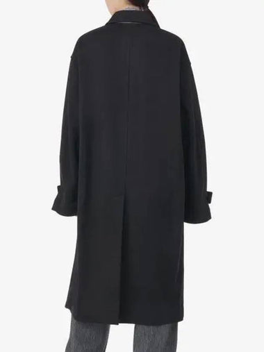 Wool Mac Single Coat Black - HELMUT LANG - BALAAN 1