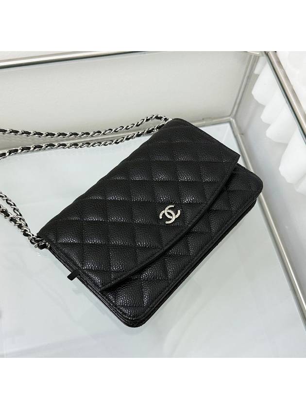 Black Caviar WOC 15th Chain Cross Bag 2VCHB17244 - CHANEL - BALAAN 1