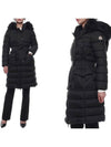 Women's Khloe Long Down Padding Black - MONCLER - BALAAN 3