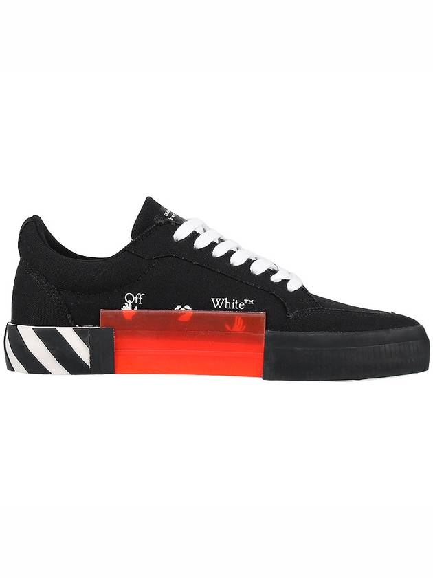 Vulcanised Low-Top Sneakers Black - OFF WHITE - BALAAN 5