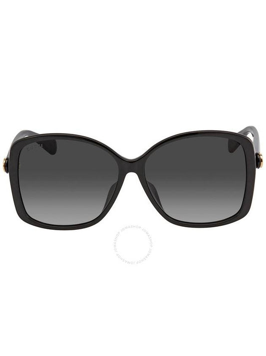 Butterfly Acetate Sunglasses Black - GUCCI - BALAAN 1