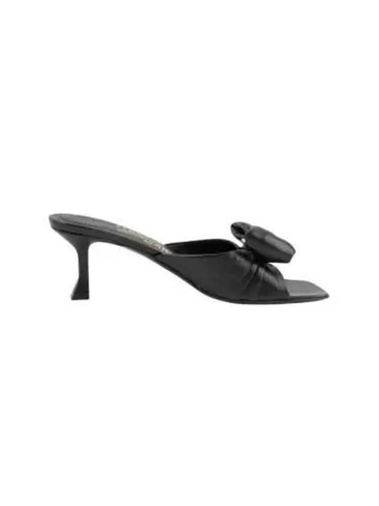 Ferragamo Women s Vara Bow Heel Pumps Sandals 772852 23283 - SALVATORE FERRAGAMO - BALAAN 1