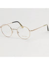 Eyewear Round Eyeglasses Gold - TOM FORD - BALAAN 5