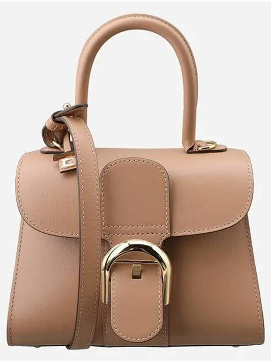 Brillant Mini Box Tote Bag Brown - DELVAUX - BALAAN 2