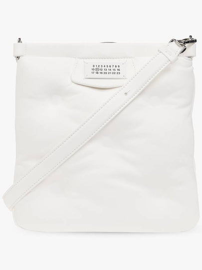 Glam Slam Flat Cross Bag White - MAISON MARGIELA - BALAAN 2