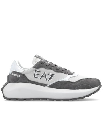 EA7 Emporio Armani Sports Shoes With Logo, Women's, Grey - EMPORIO ARMANI - BALAAN 1