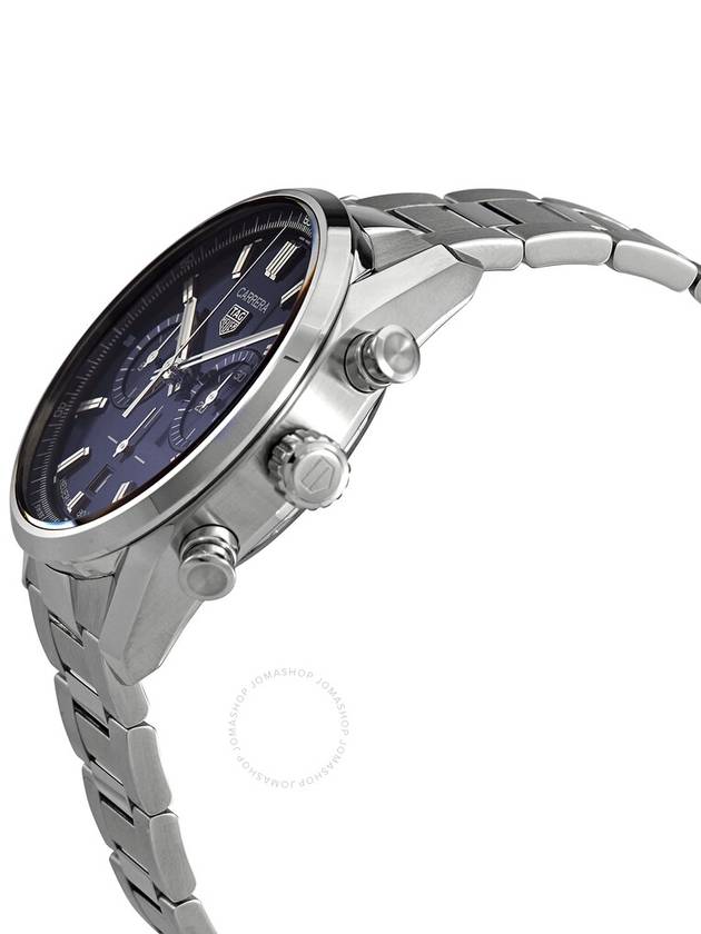 Carrera Automatic 42MM Metal Watch Blue - TAG HEUER - BALAAN 3