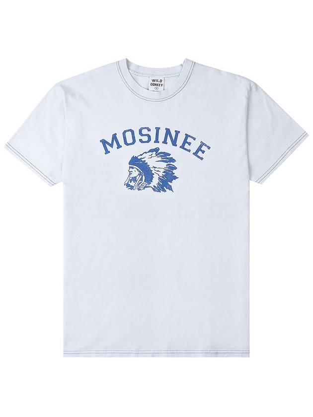 Wild Donkey Mosaini Short Sleeve TShirt T MOSINEE EXTRASTRONG WASHED ROYAL BLUE - WILD DONKEY - BALAAN 10