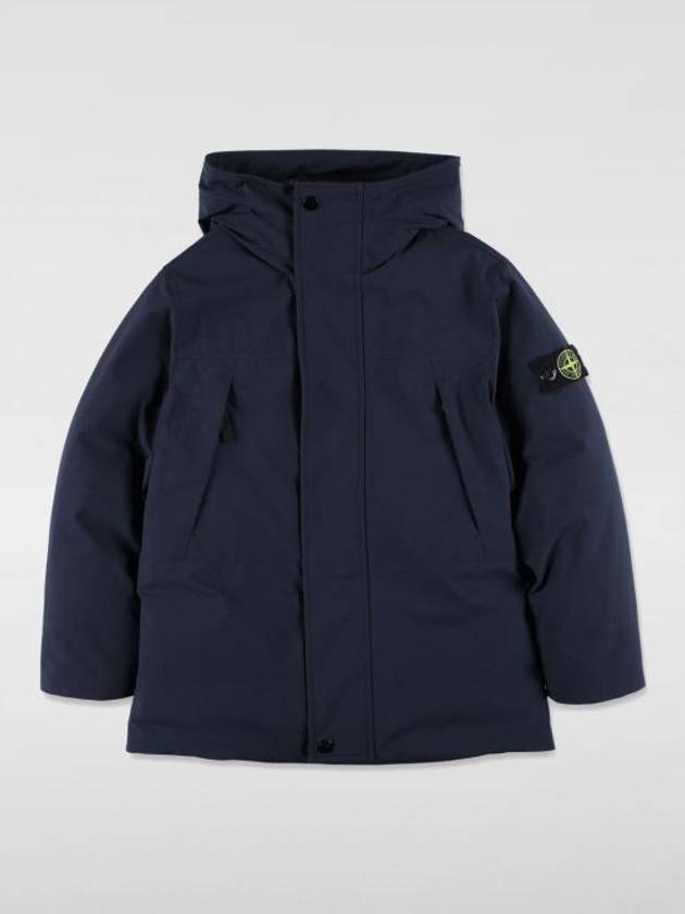 Kids Compass Badge Padding Navy - STONE ISLAND - BALAAN 1