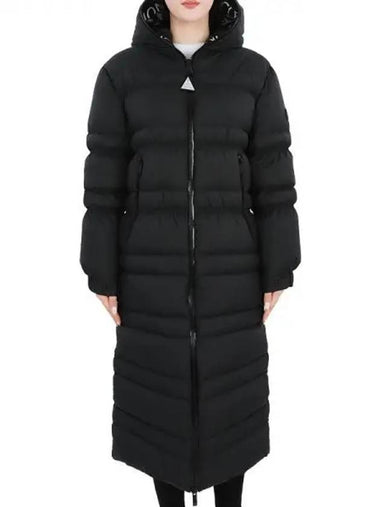 Women s TUMEN Long Padded Down Jacket Black 1C00006 596IU 999 1217294 - MONCLER - BALAAN 1