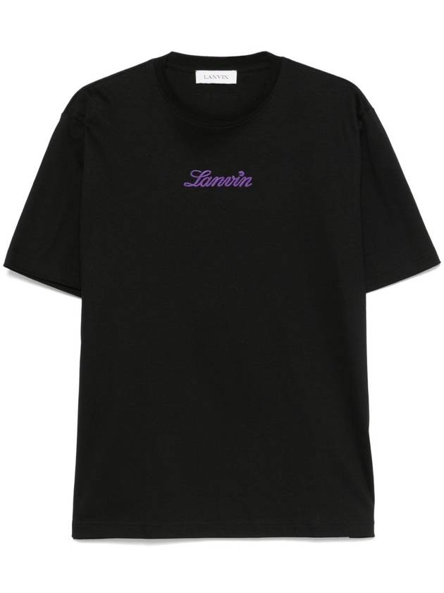 Lanvin T-shirts and Polos Black - LANVIN - BALAAN 1