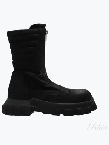 Turbo Tractor Leather Boots RU02D6882 LWN 99 - RICK OWENS - BALAAN 1