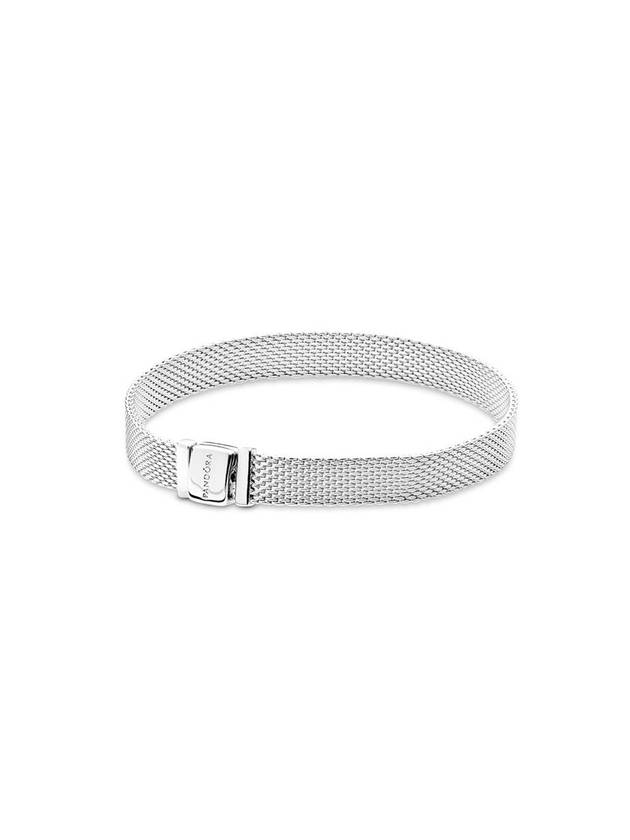 women reflection mesh bracelet sterling silver - PANDORA - BALAAN.