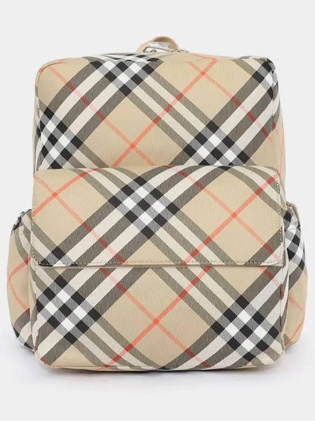 Kids Vintage Check Backpack Beige - BURBERRY - BALAAN 4