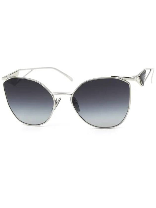 eyewear triangle logo symbol sunglasses gray - PRADA - BALAAN 1