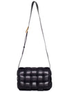 Gold Hardware Padded Cassette Cross Bag Black - BOTTEGA VENETA - BALAAN 6