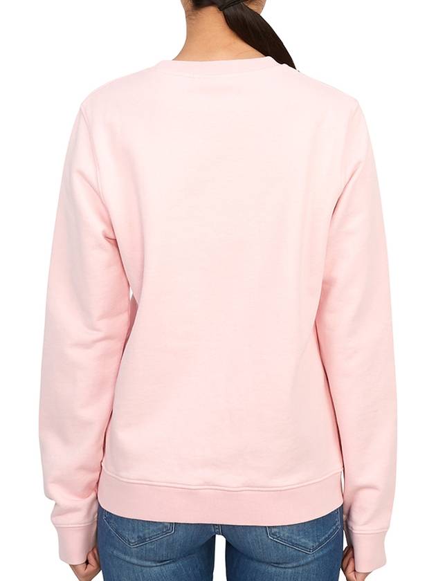 Fox Head Patch Regular Sweatshirt Pink - MAISON KITSUNE - BALAAN 5