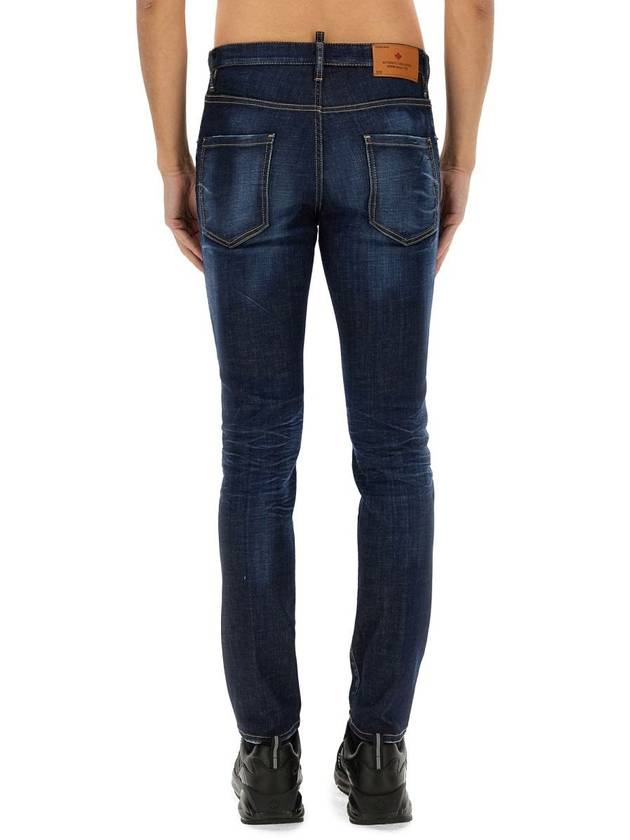 Men's Washed Maple Cool Guy Skinny Jeans Blue - DSQUARED2 - BALAAN 5