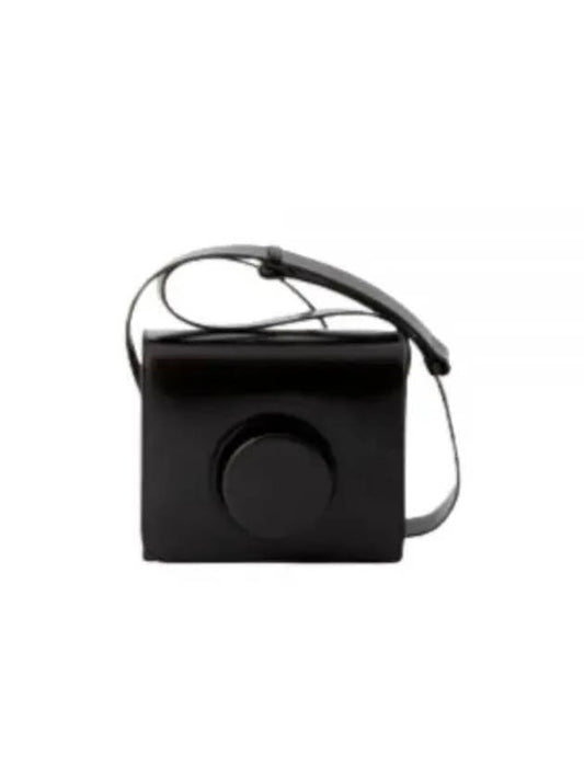 Women's Vegetable Tanned Leather Camera Cross Bag Black - LEMAIRE - BALAAN 2