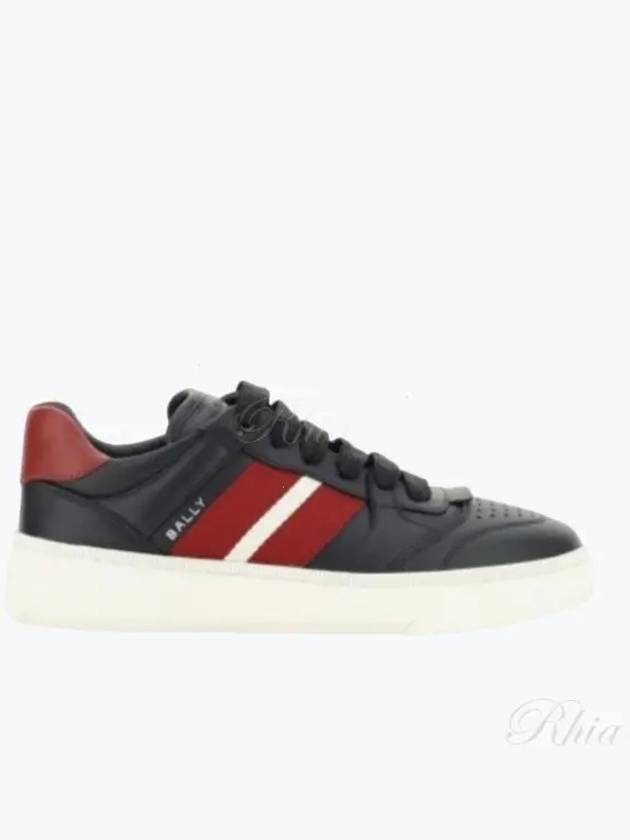 Rebby Low-Top Sneakers Black - BALLY - BALAAN 2