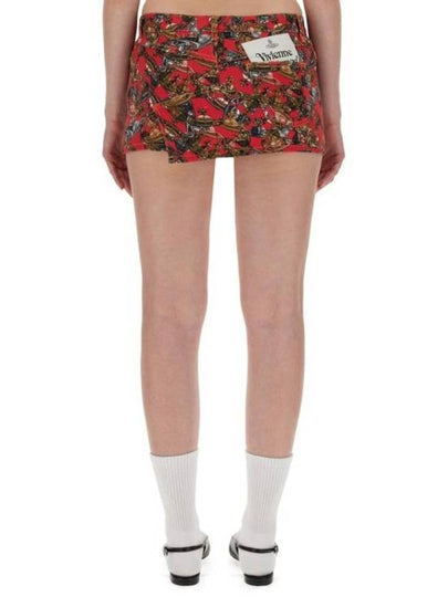 Crazy ORB H Line Skirt Red - VIVIENNE WESTWOOD - BALAAN 2