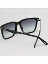 Sunglasses TF862 01B Black Horn Rim Square Fashion - TOM FORD - BALAAN 4