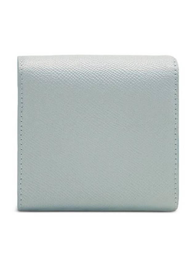 Heart Logo Paris Compact Wallet Blue Unisex - AMI - BALAAN 3