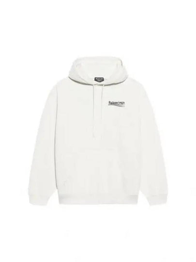 Political Campaign Medium Fit Hoodie White - BALENCIAGA - BALAAN 2