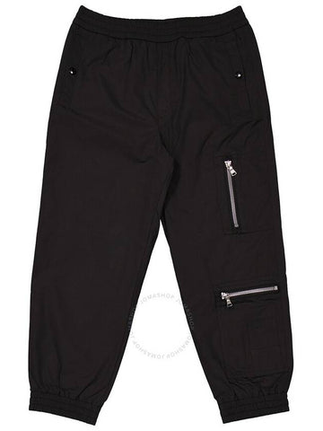 Moncler Boys Black Zip Detail Cargo Trousers, Size 4A - MONCLER - BALAAN 1