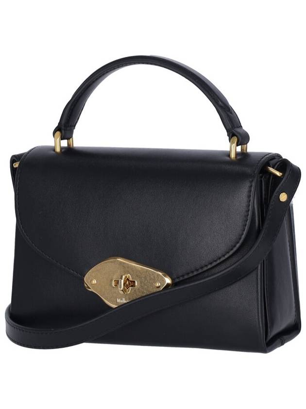 Lana Small Top Handle Cross Bag Black - MULBERRY - BALAAN 3