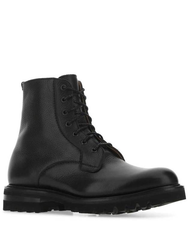 Carport 2 Leather Lace-Up Ankle Boots Black - CHURCH'S - BALAAN 3