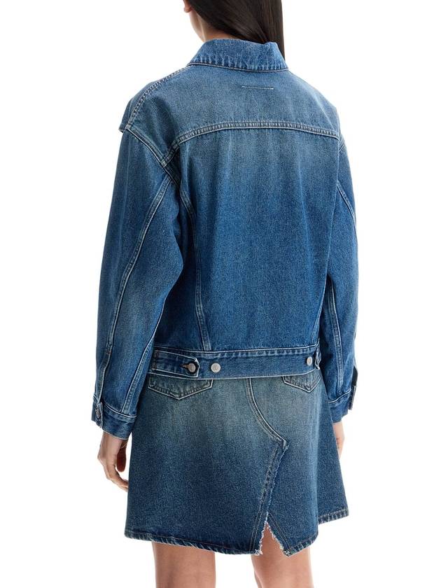 denim jacket with slits - MAISON MARGIELA - BALAAN 3