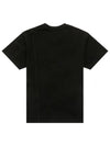 Men's Essential Embroidered Logo Short Sleeve T-Shirt Black Short Sleeve ACWMTS029 BK - A-COLD-WALL - BALAAN 2