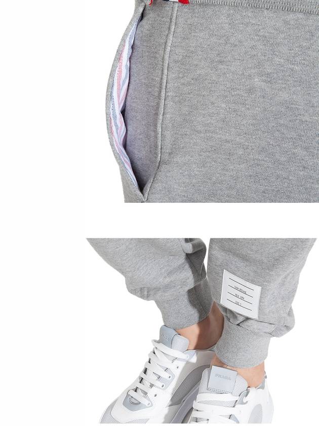 Men's Classic Loopback Engineered 4-Bar Sweatpants Light Grey - THOM BROWNE - BALAAN 8