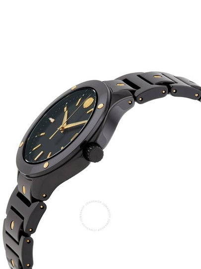 Movado SE Quartz Black Dial Ladies Watch 0607741 - MOVADO - BALAAN 2