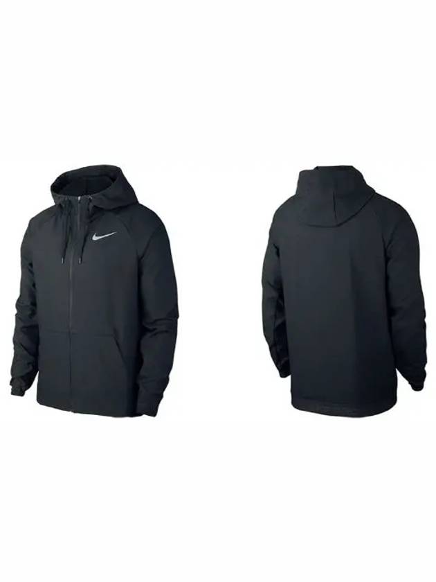 Flex Vent Max Dry Fit Hooded Jacket Black - NIKE - BALAAN 7