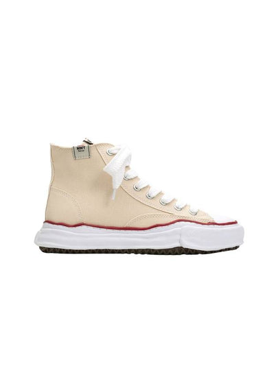 Peterson OG Sole Canvas High Top Sneakers Ivory - MIHARA YASUHIRO - BALAAN 2