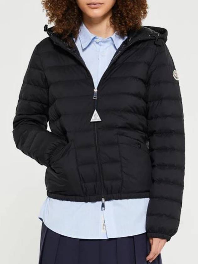 Hede Hooded Short Down Padding Black - MONCLER - BALAAN 2