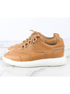 TURN camel leather sneakers 38 250 - HERMES - BALAAN 5