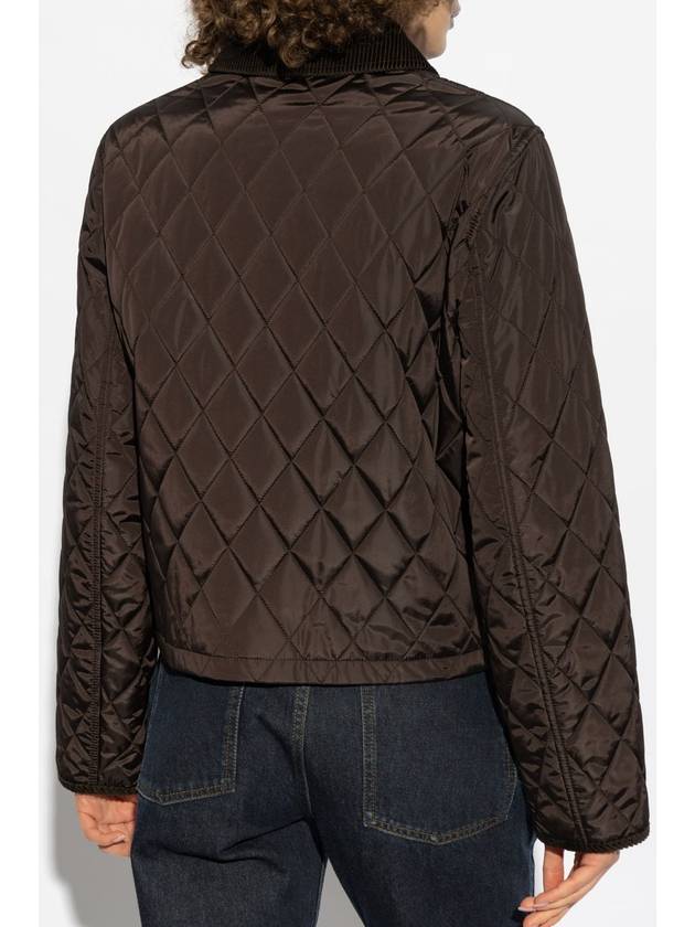 Burberry Quilted Jacket, Women's, Brown - BURBERRY - BALAAN 4