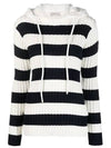 Hood Knit Stripe 9G00004 M1509 P70 - MONCLER - BALAAN 1