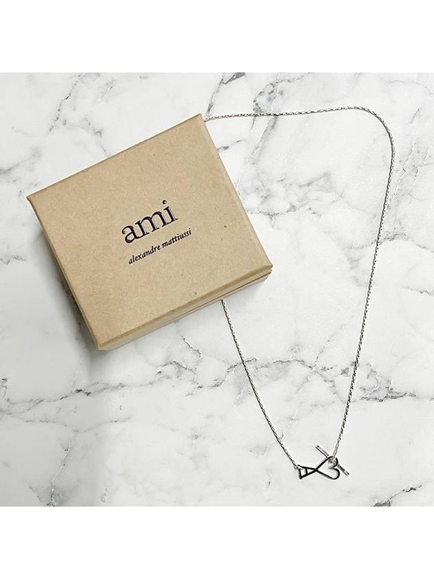 Men's Necklace Silver - AMI - BALAAN 3