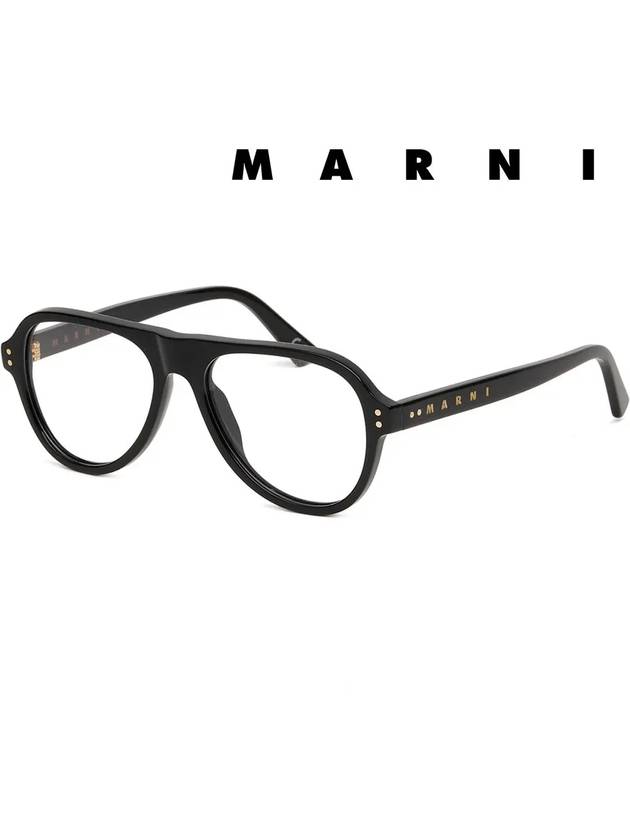 Glasses frame BLUE RIDGE MOUNTAINS BLACK 5IP horn rim - MARNI - BALAAN 7