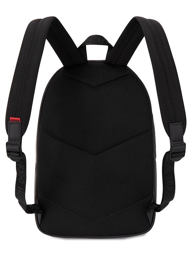 Logo Print Backpack Black - HUGO BOSS - BALAAN 4