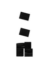 Mini Monogram Card Wallet Black - SAINT LAURENT - BALAAN 6