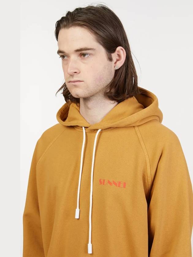 Hood Unisex Mini Logo Hoodie Caramel SNF1XF01AP - SUNNEI - BALAAN 5