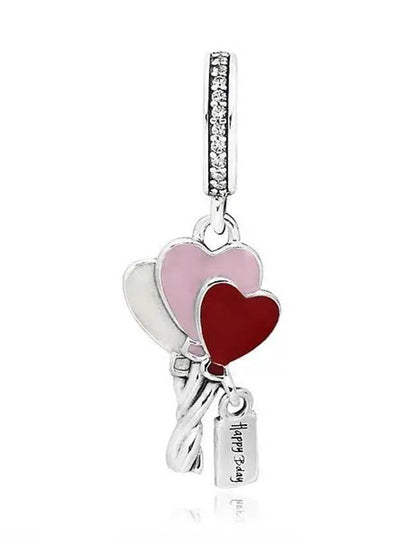 Happy Bday Balloon Dangle Charm Silver - PANDORA - BALAAN 2