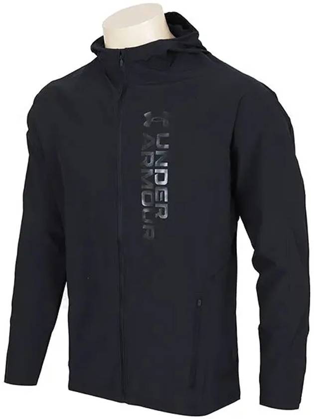 Outrun the Storm Windbreaker Black - UNDER ARMOUR - BALAAN 3